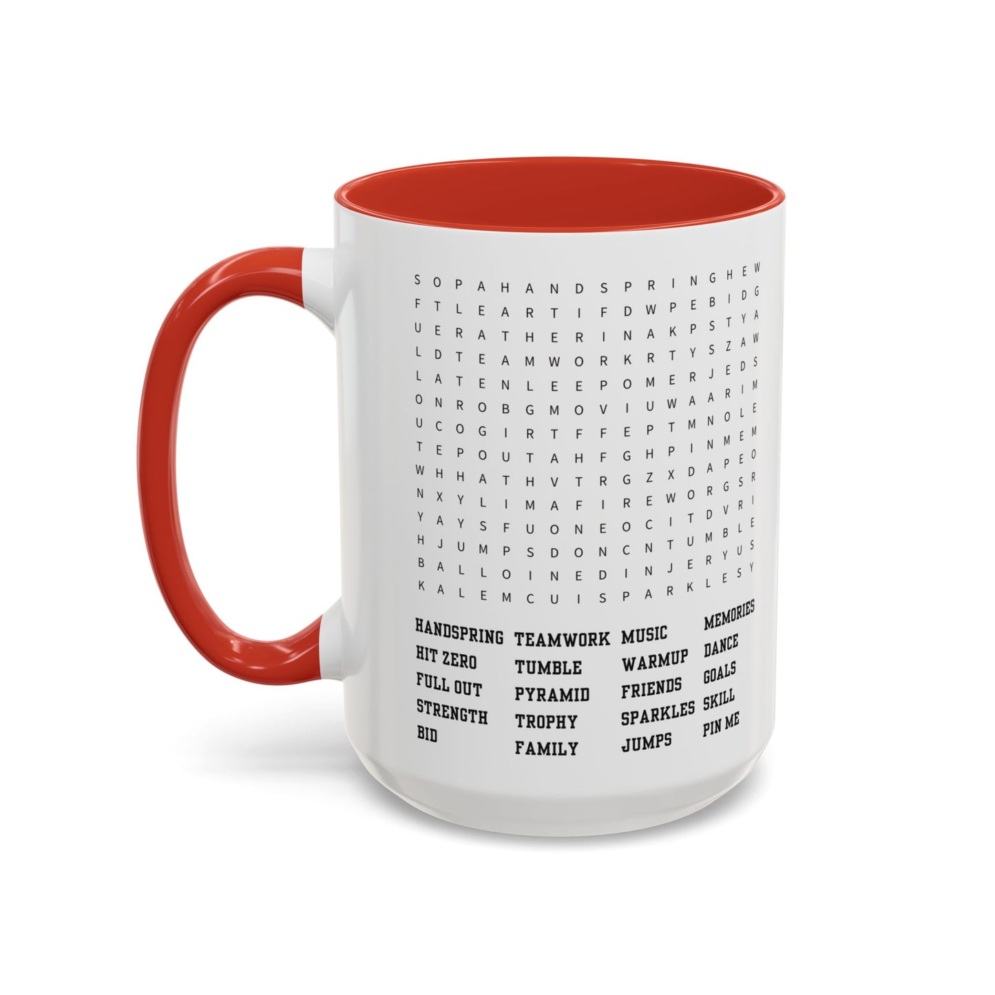 Personalized Word Search Mug | Ceramic Mug
