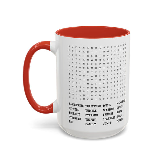 Personalized Word Search Mug | Ceramic Mug