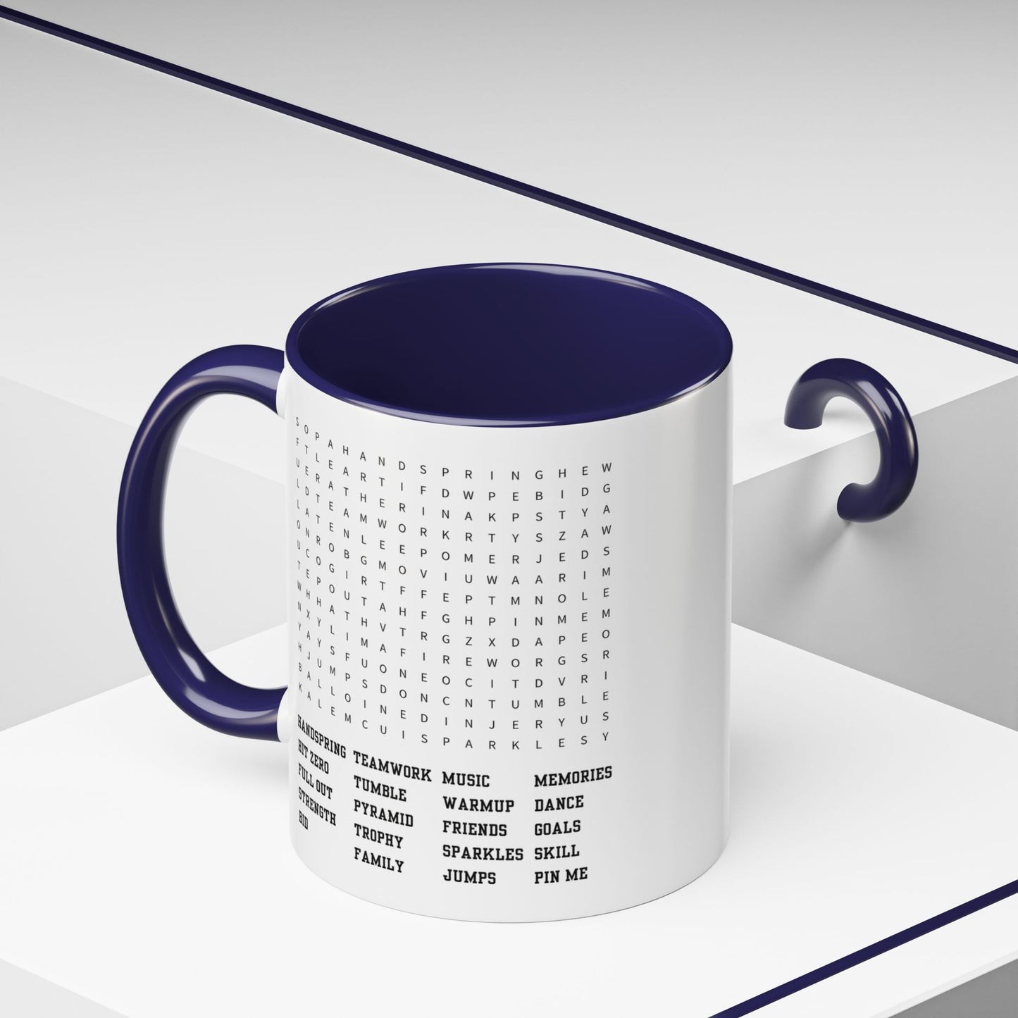 Personalized Word Search Mug | Ceramic Mug