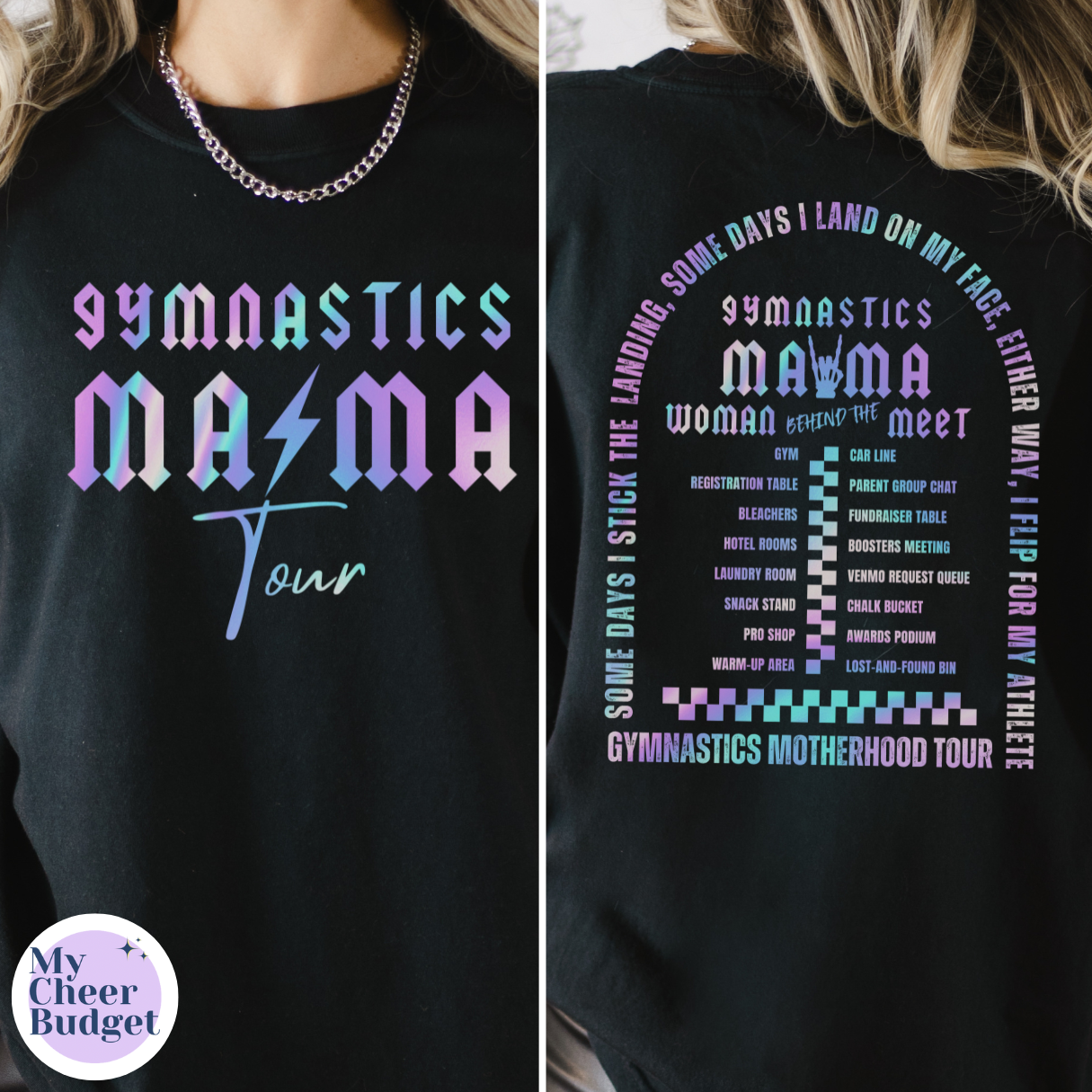 Gymnastics Mama Tour- Premium T-shirt