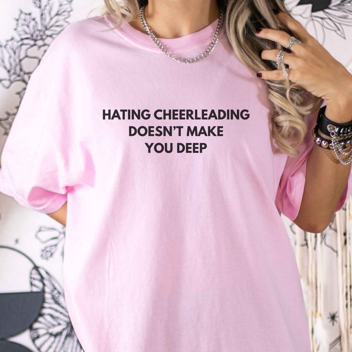 Hating Cheerleading Doesn't Make You Deep | Premium T-shirt
