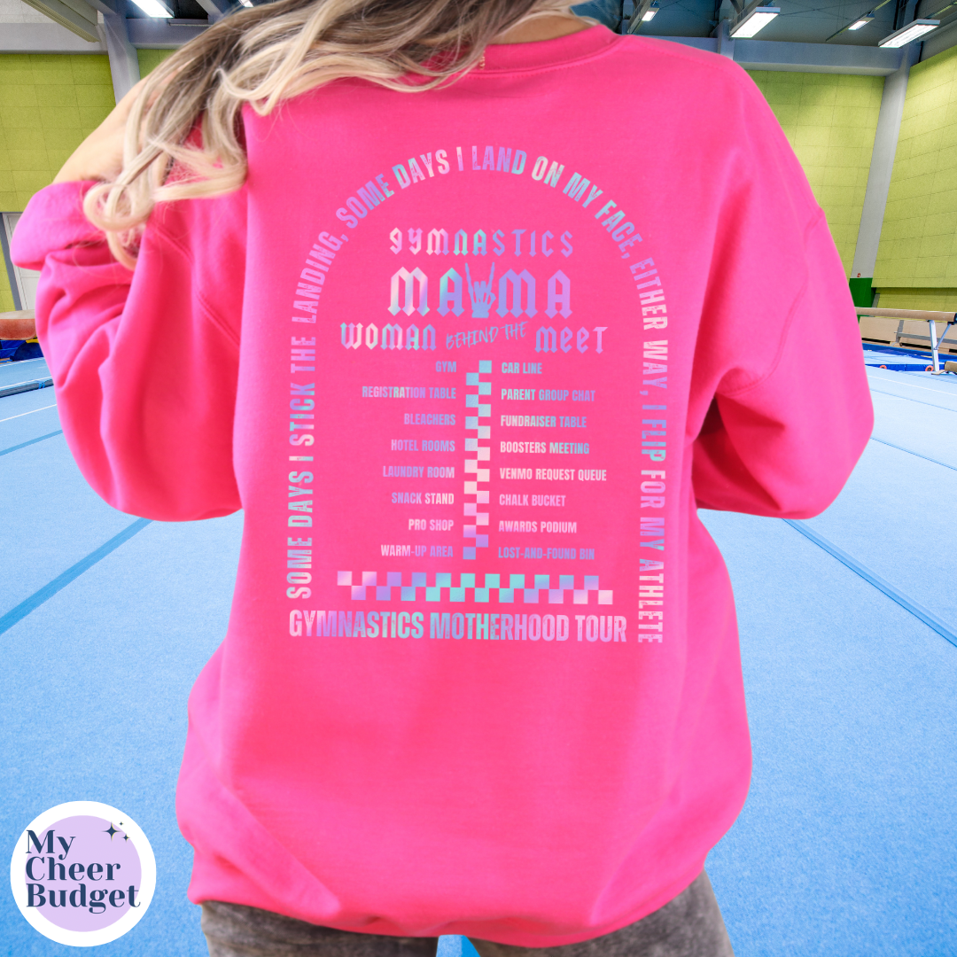 Gymnastics Mama Tour - Crew Neck Sweatshirt