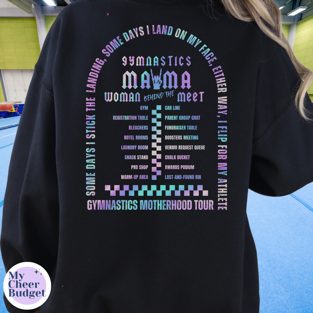 Gymnastics Mama Tour - Crew Neck Sweatshirt