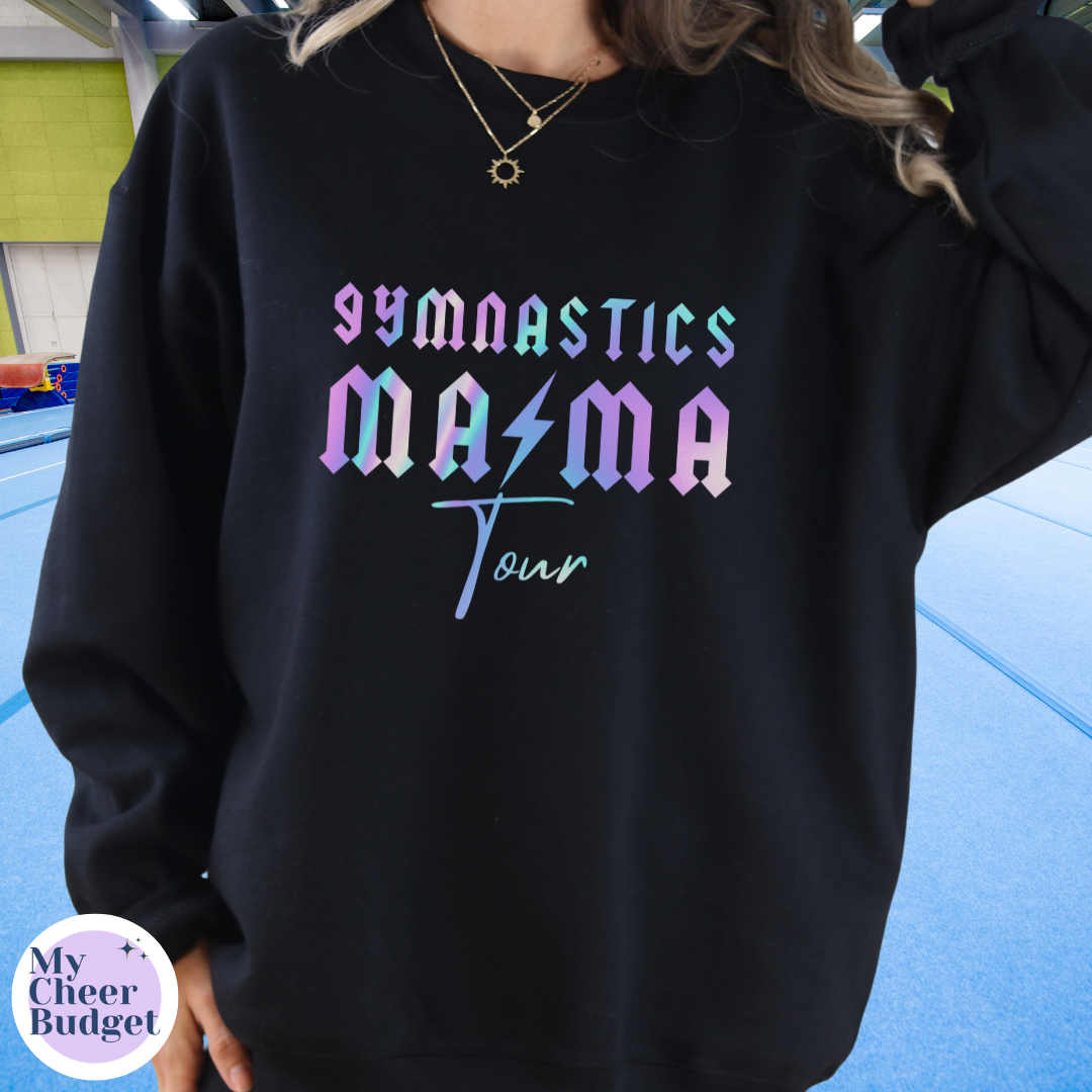 Gymnastics Mama Tour - Crew Neck Sweatshirt
