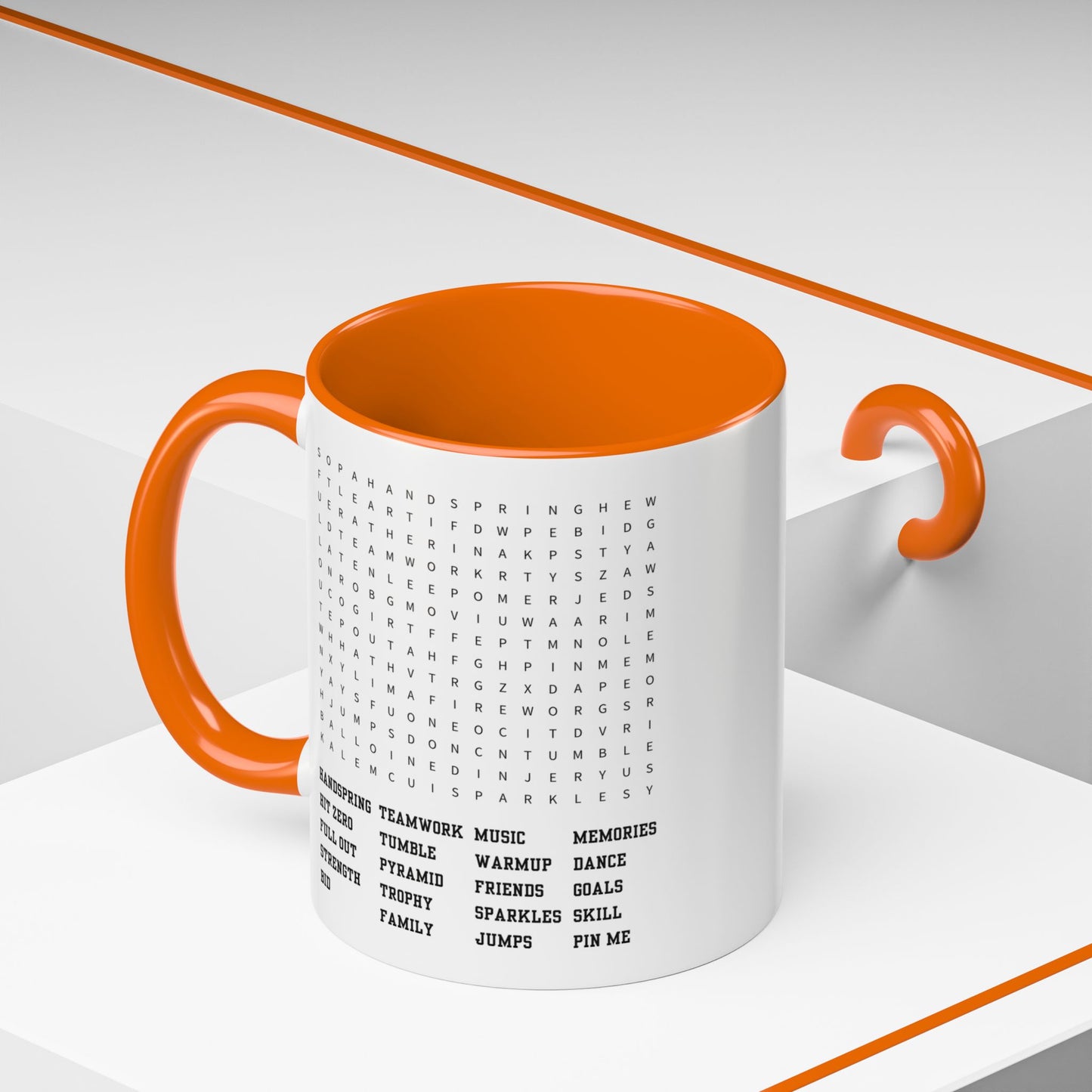 Personalized Word Search Mug | Ceramic Mug
