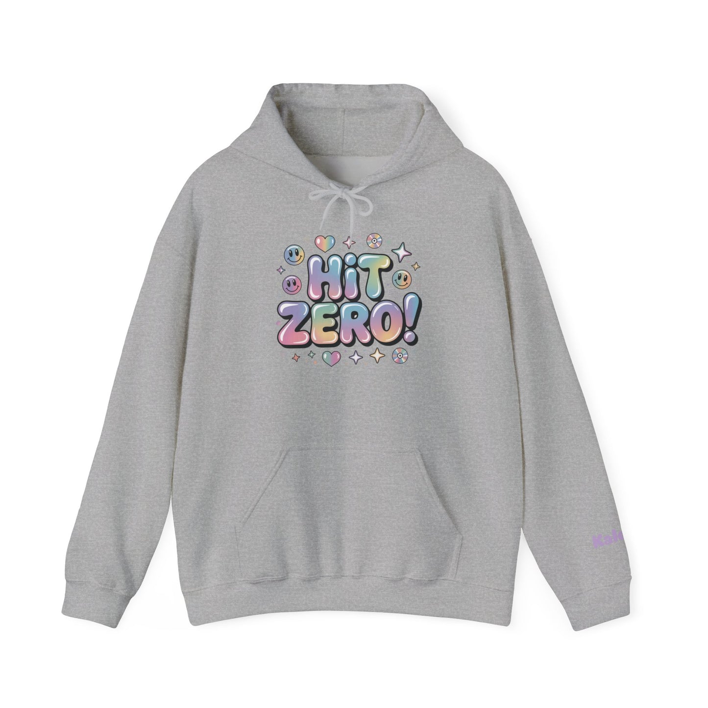 Hit Zero! Custom Pastel Y2K Hoodie - Personalized Hooded Sweatshirt