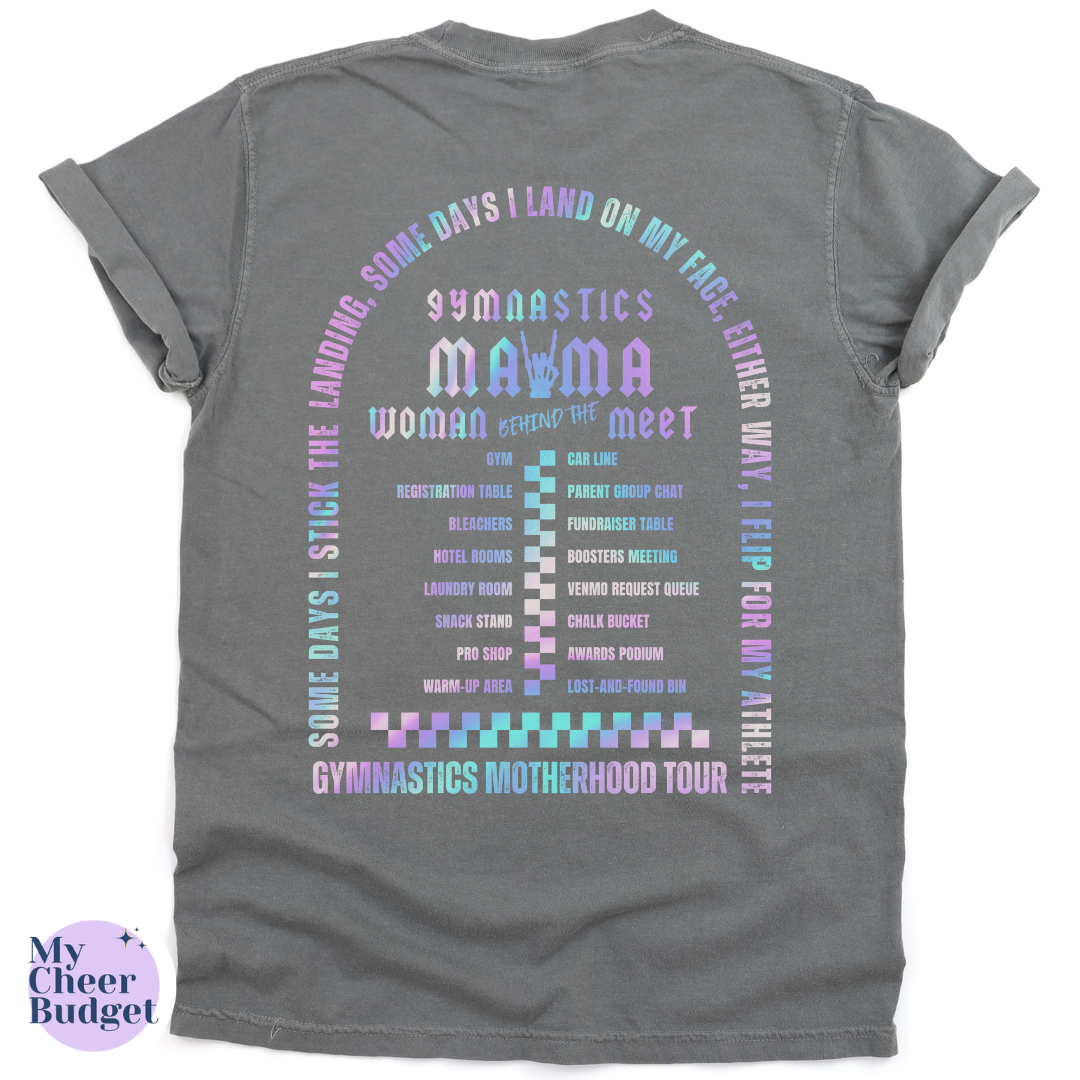 Gymnastics Mama Tour- Premium T-shirt
