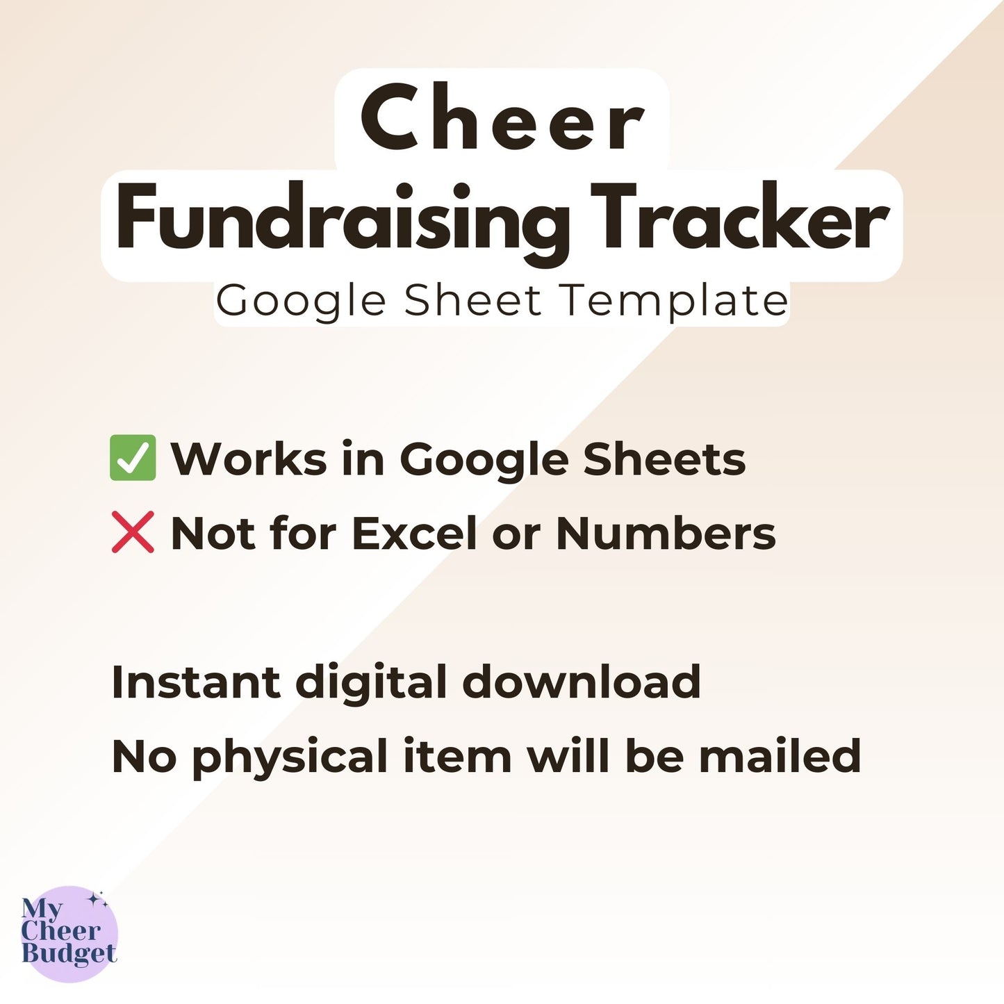 Fundraising Tracker, Driftwood | Google Sheets Template