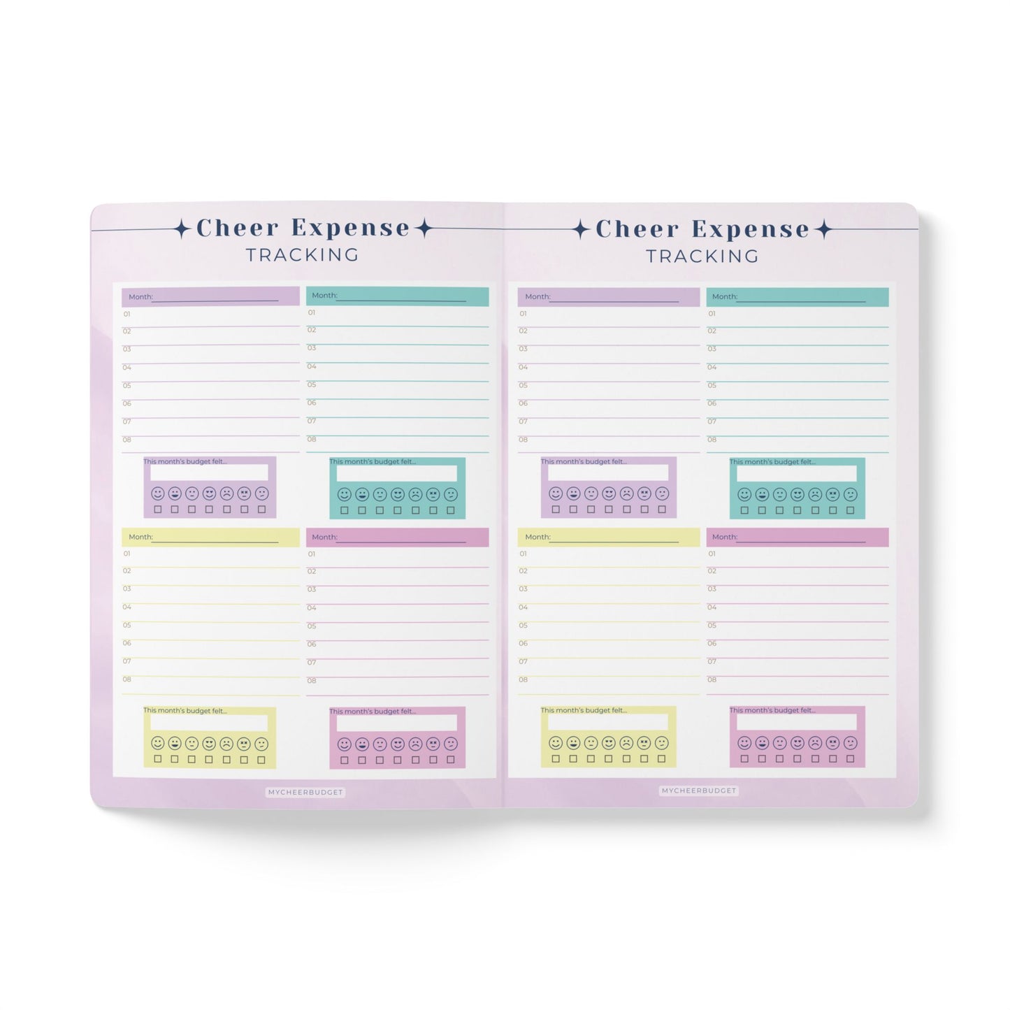 My Cheer Budget Journal + Calculator Bundle