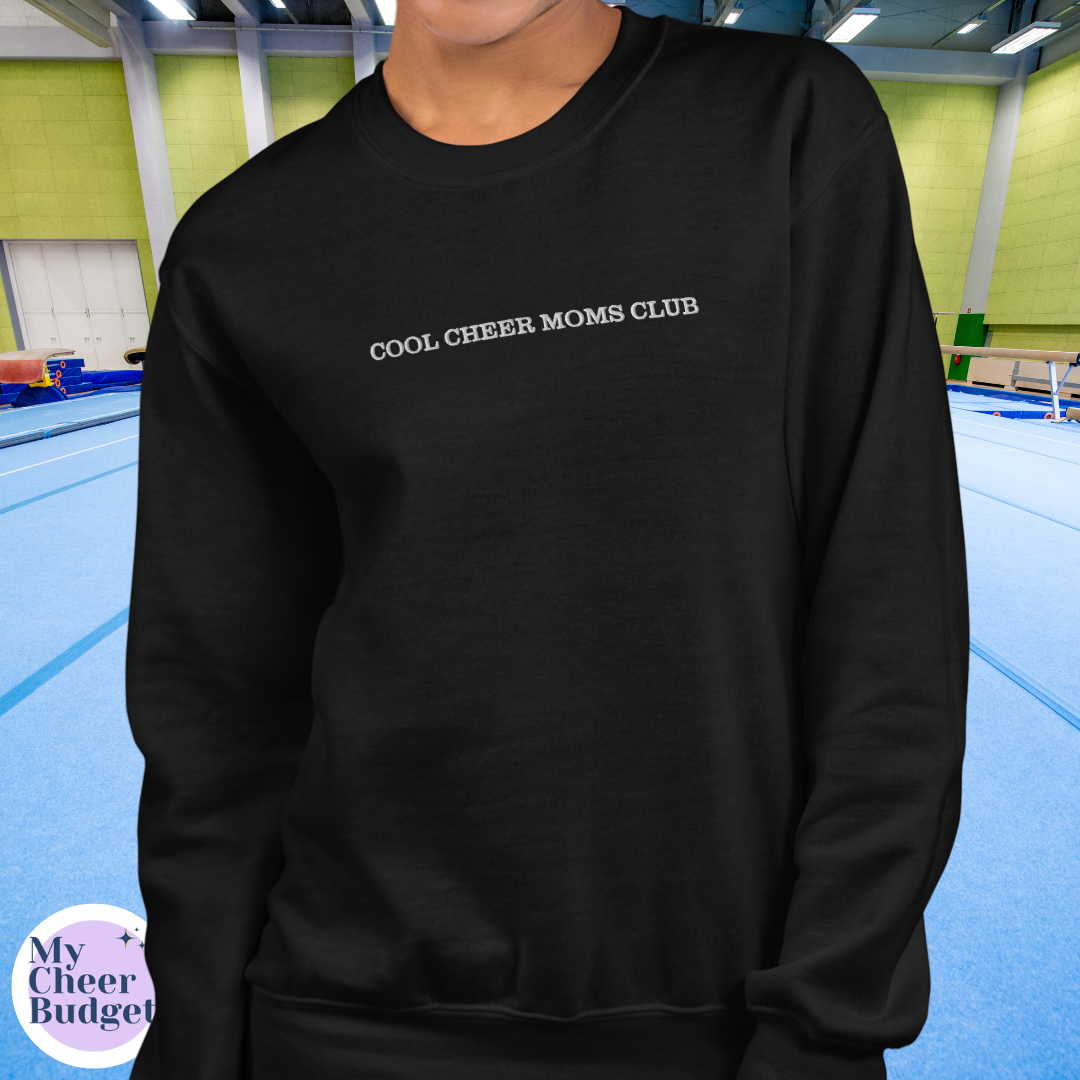 Cool Cheer Moms Club - Embroidered Sweatshirt