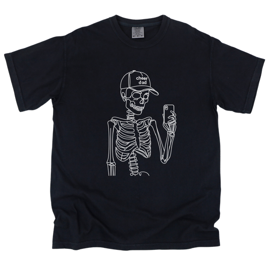Skeleton Cheer Dad | Premium T-Shirt