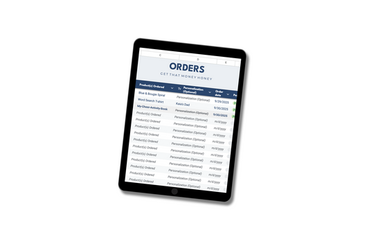 Q4 (Very) Small Business Dashboard | Spreadsheet Template