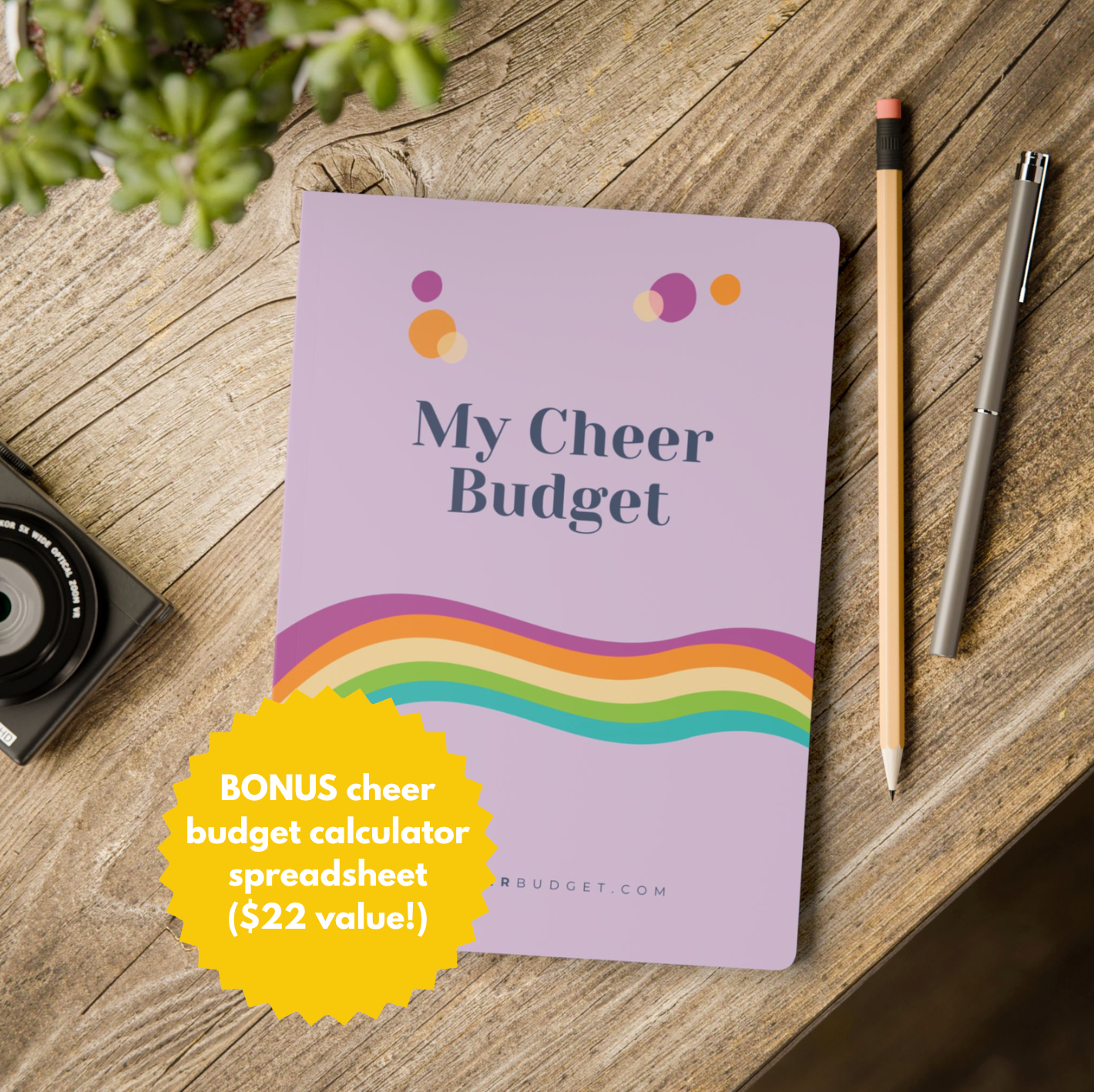 My Cheer Budget Journal + Calculator Bundle