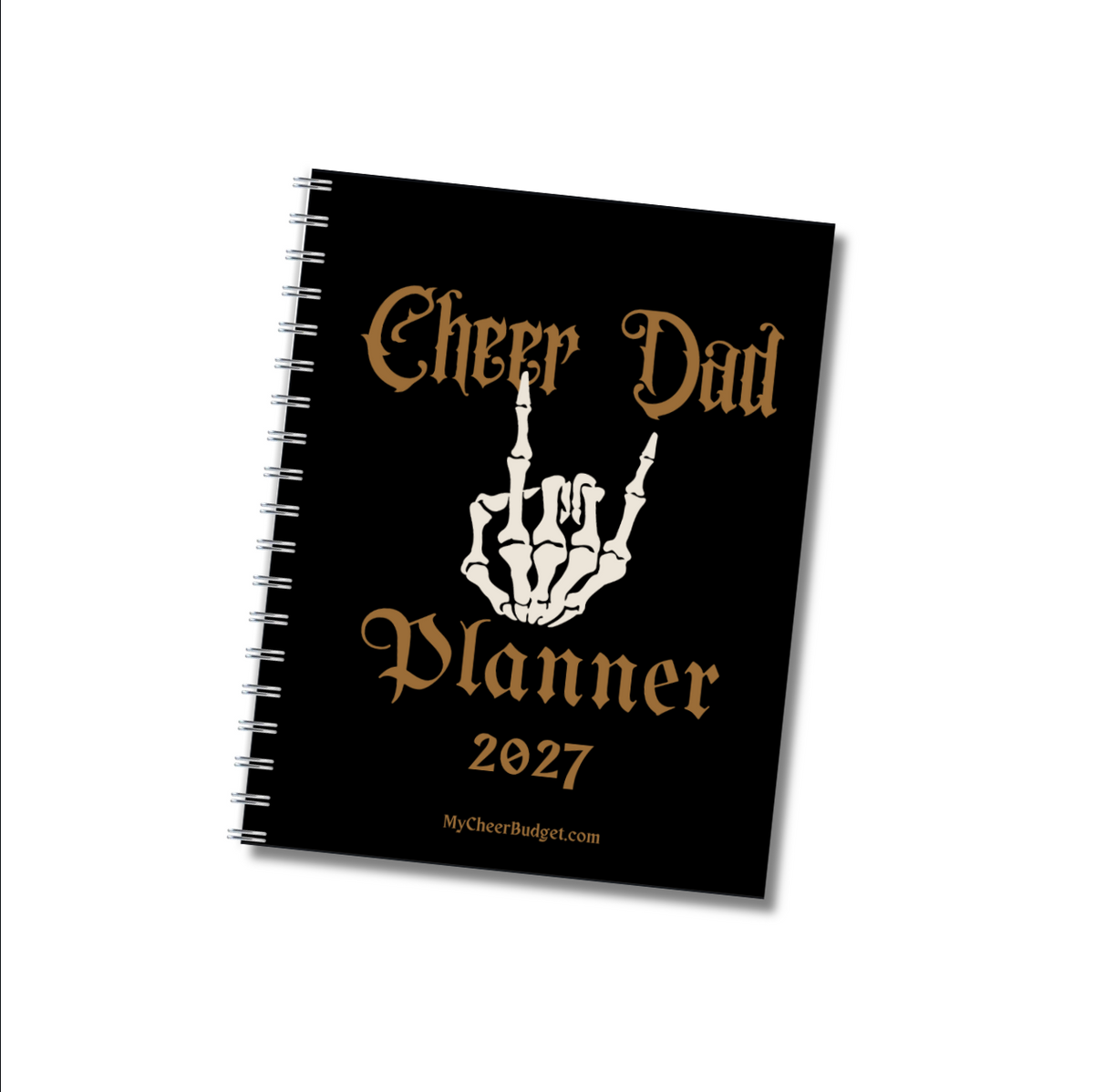 PRE-ORDER The Cheer Dad Planner | Wire-O Spiral Bound