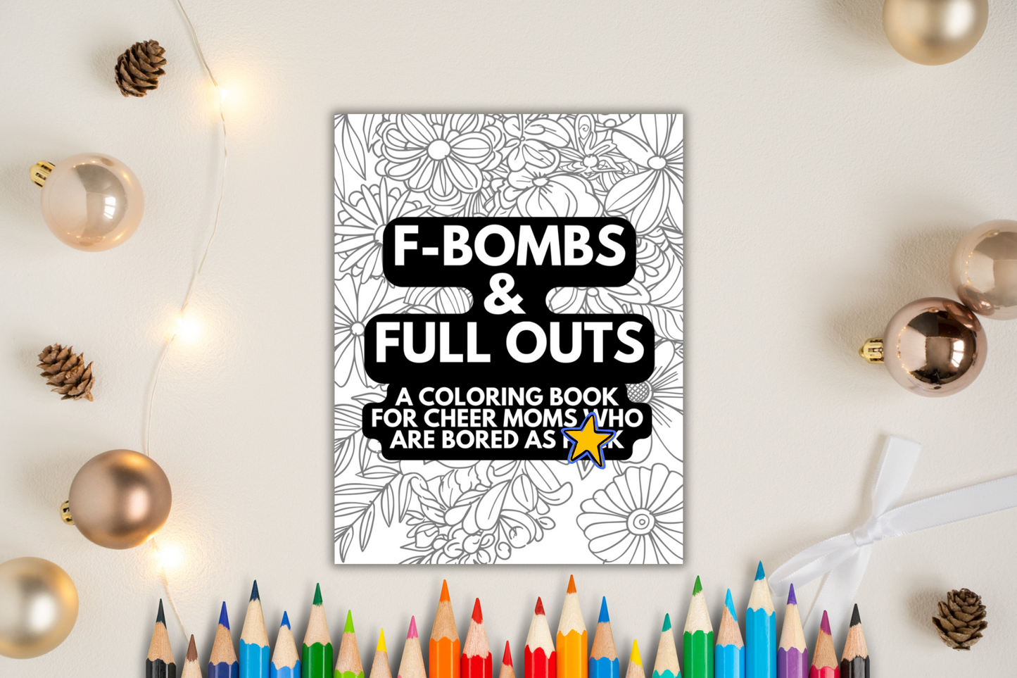 F-Bombs & Full Outs Coloring Book | Paperback
