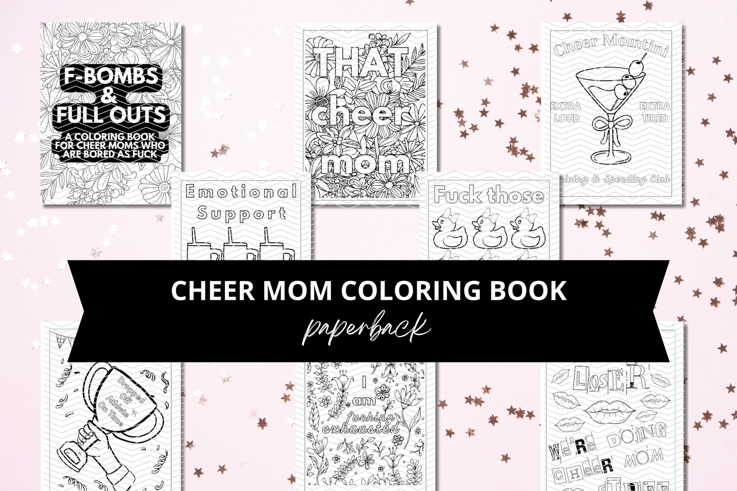 F-Bombs & Full Outs Coloring Book | Paperback