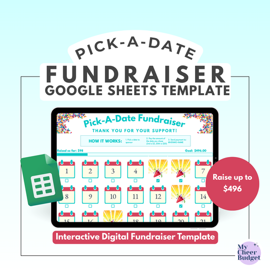 Pick-A-Date Fundraiser | Google Sheets Template