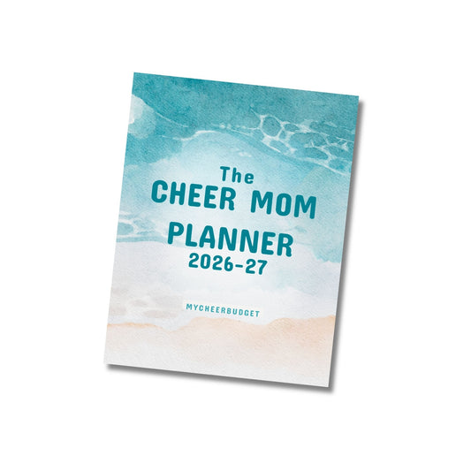 The Cheer Mom Planner 2026-27, Ocean | Digital Download