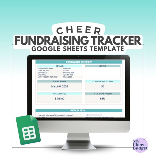 Fundraising Tracker, Ocean | Google Sheets Template