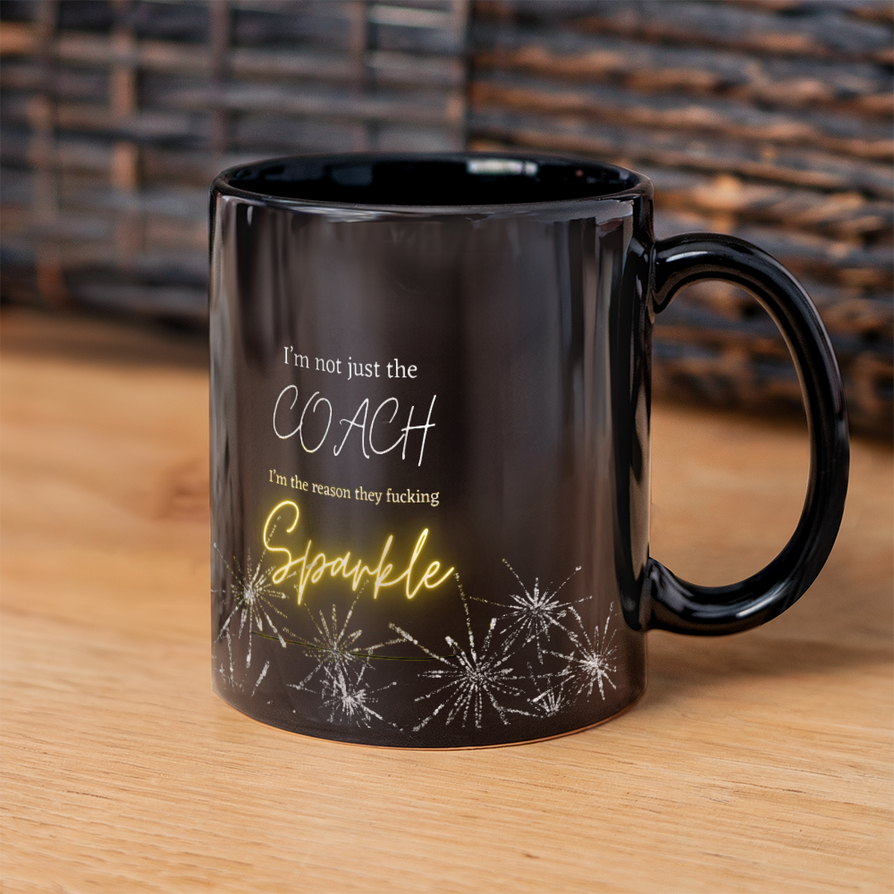 Snarky Personalized Coach Mug, coach gift