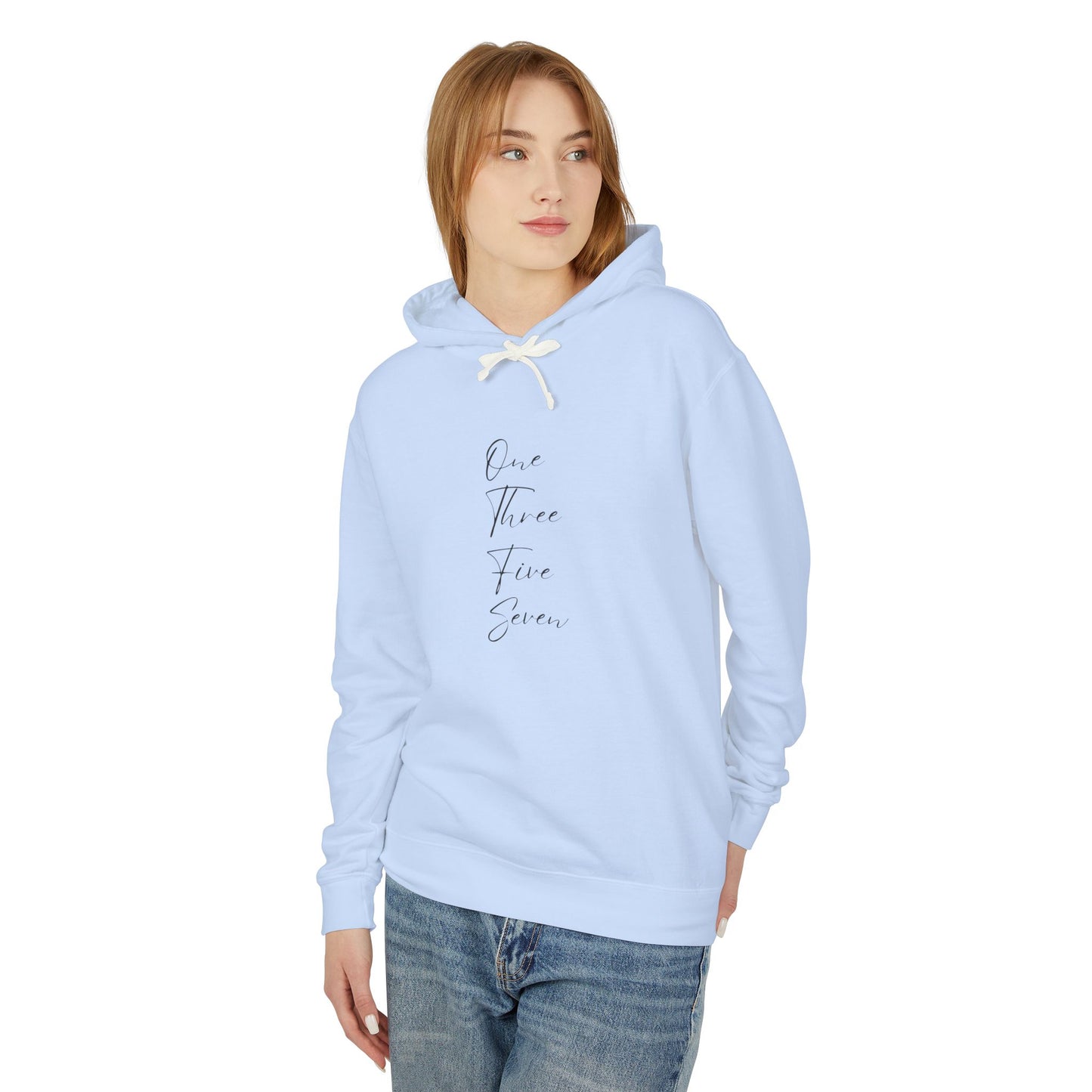 Cheer Counts Comfort Colors Hoodie | 1 3 5 7 | Lightweight Sweatshirt