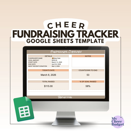 Fundraising Tracker, Driftwood | Google Sheets Template