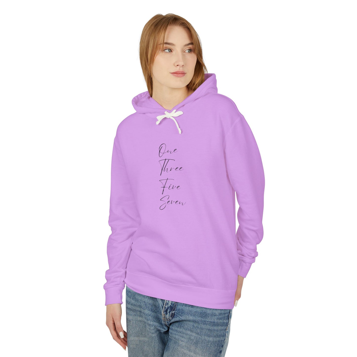 Cheer Counts Comfort Colors Hoodie | 1 3 5 7 | Lightweight Sweatshirt