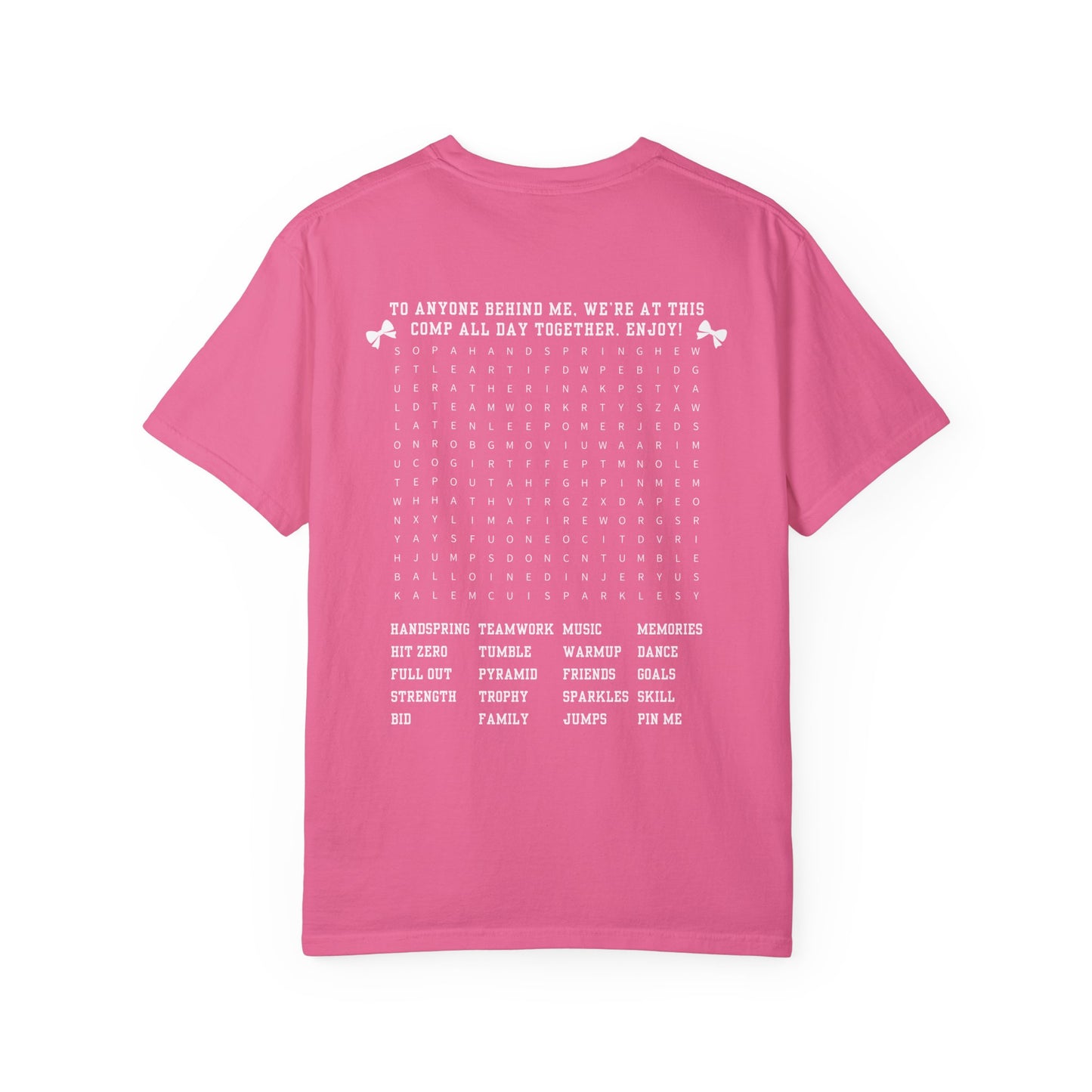 Comp Day Puzzle | Comfort Colors T-shirt