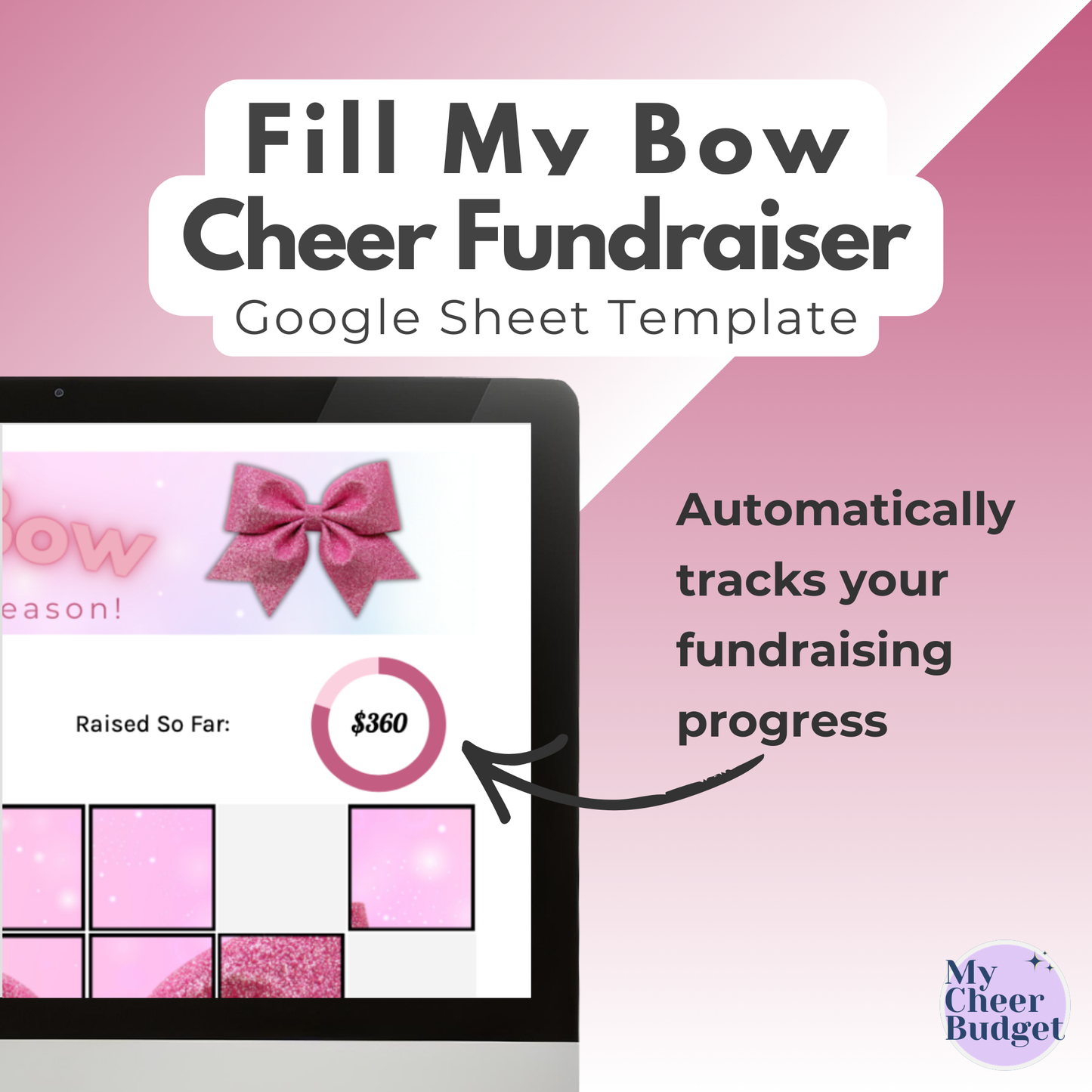 Fill My Bow Fundraiser | Google Sheets Template