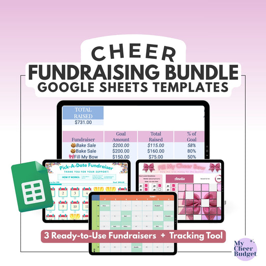 Fundraising Bundle, Wildflower | Google Sheets Template