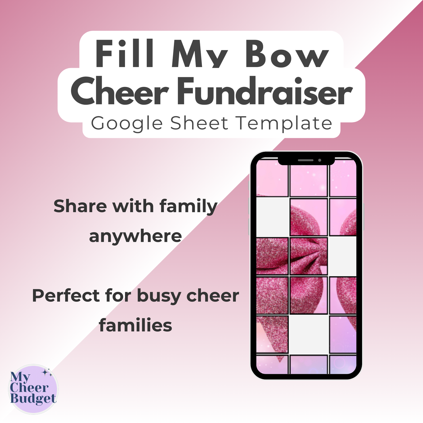 Fill My Bow Fundraiser | Google Sheets Template