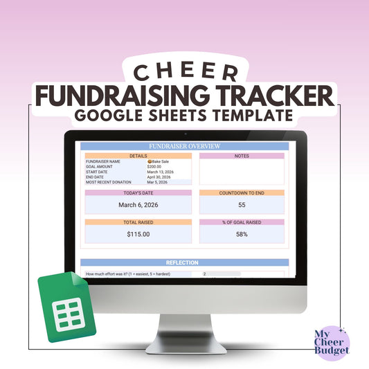 Fundraising Tracker, Wildflower | Google Sheets Template