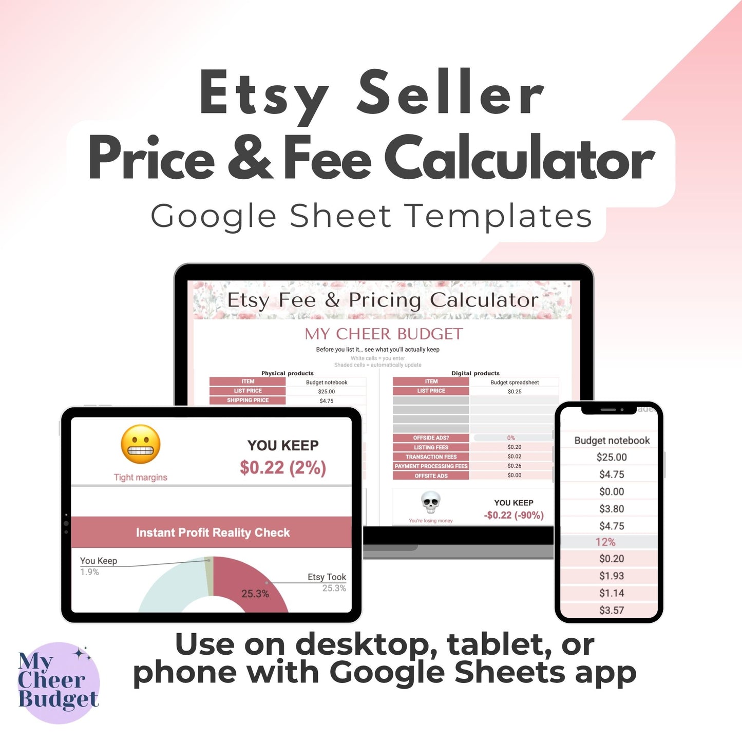 Etsy Fee Calculator | Google Sheets Template