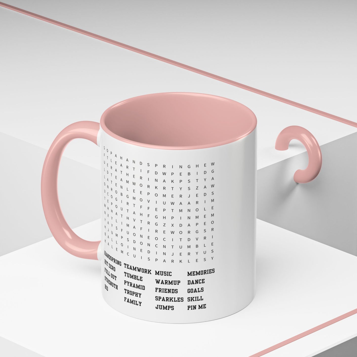 Personalized Word Search Mug | Ceramic Mug