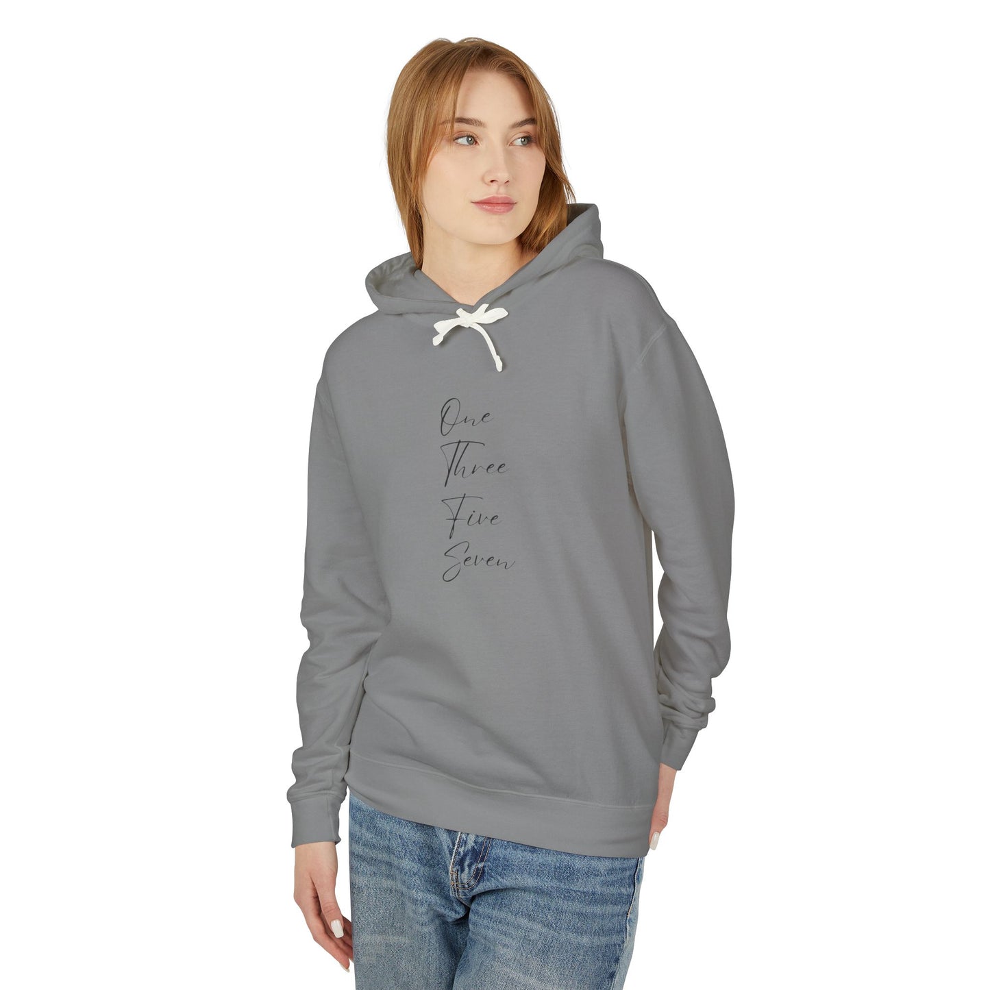 Cheer Counts Comfort Colors Hoodie | 1 3 5 7 | Lightweight Sweatshirt