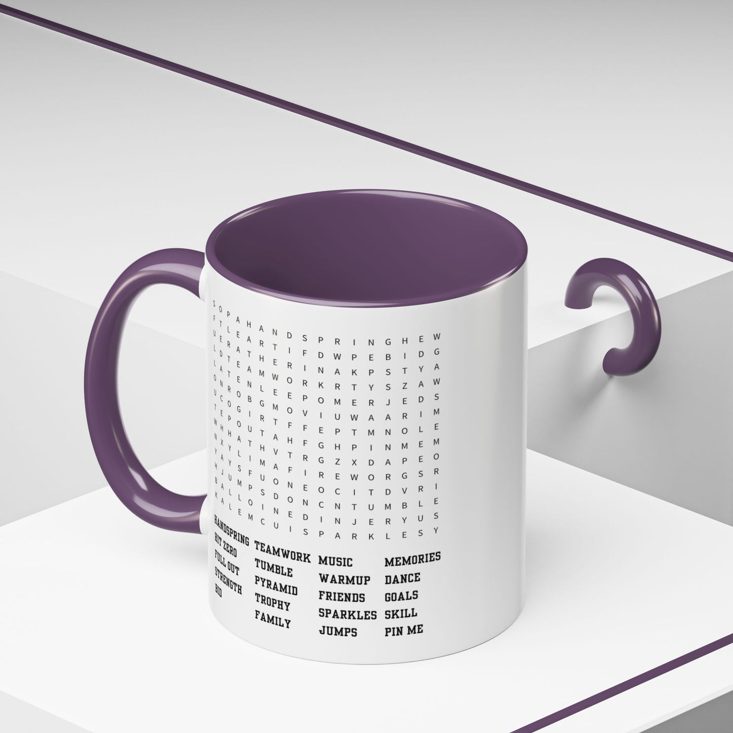 Personalized Word Search Mug | Ceramic Mug