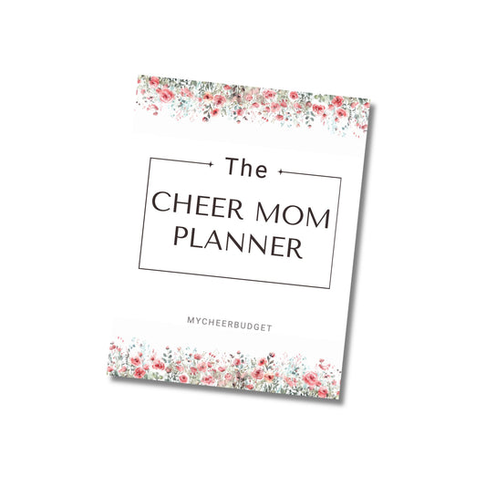 The Cheer Mom Planner Undated, Rose Garden | Digital Download