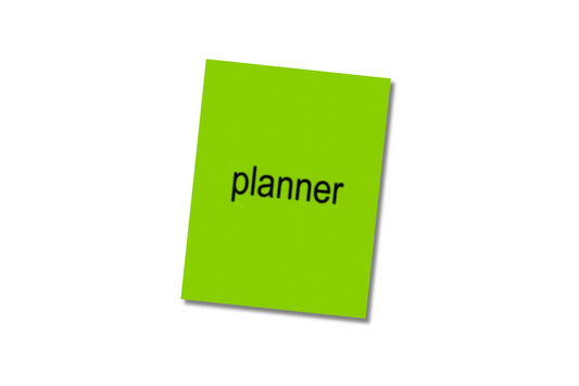 brat green planner Aug 2024- Dec 2025 | Digital Download