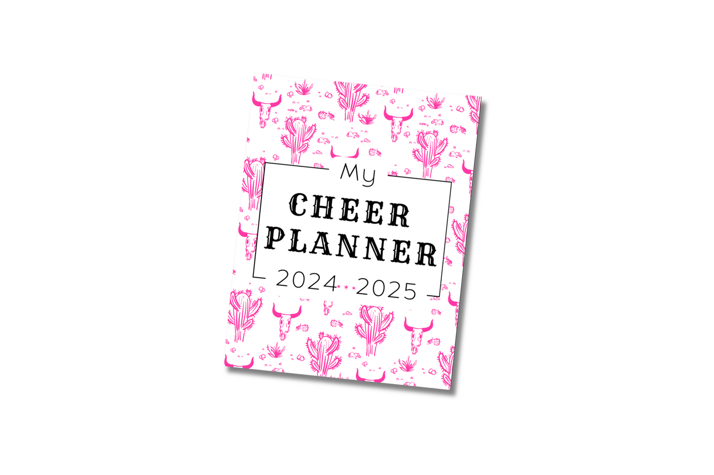 Cowgirl Cheer Parent Planner 2024-2025 | Digital Download