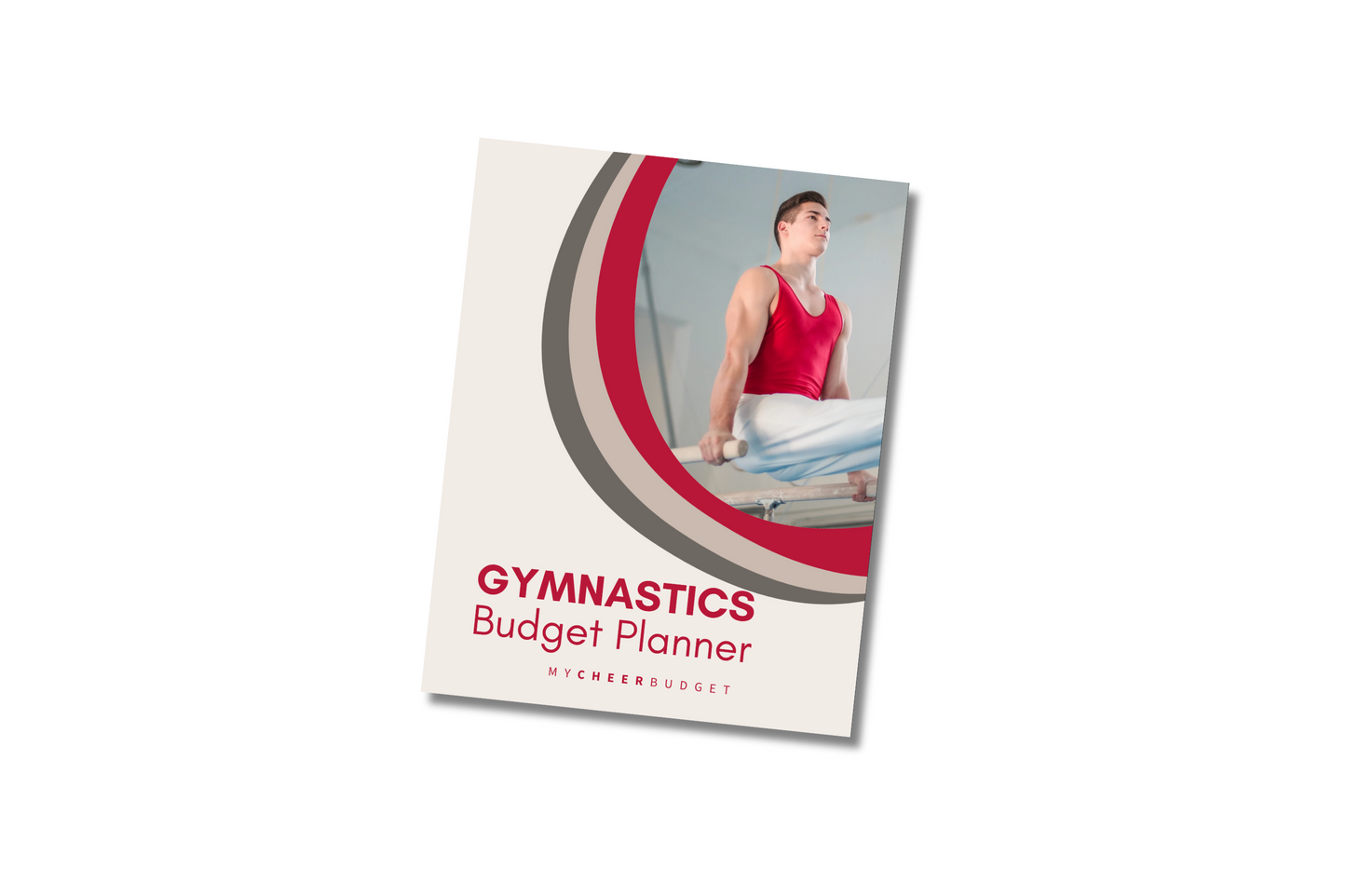 Red Gymnastics Parent Budget Workbook | Digital Download