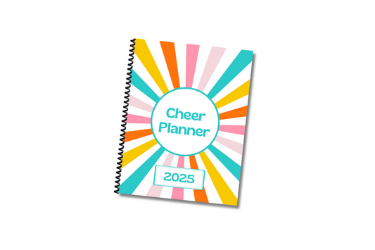 2025 ultimate planner for cheer moms spiral bound