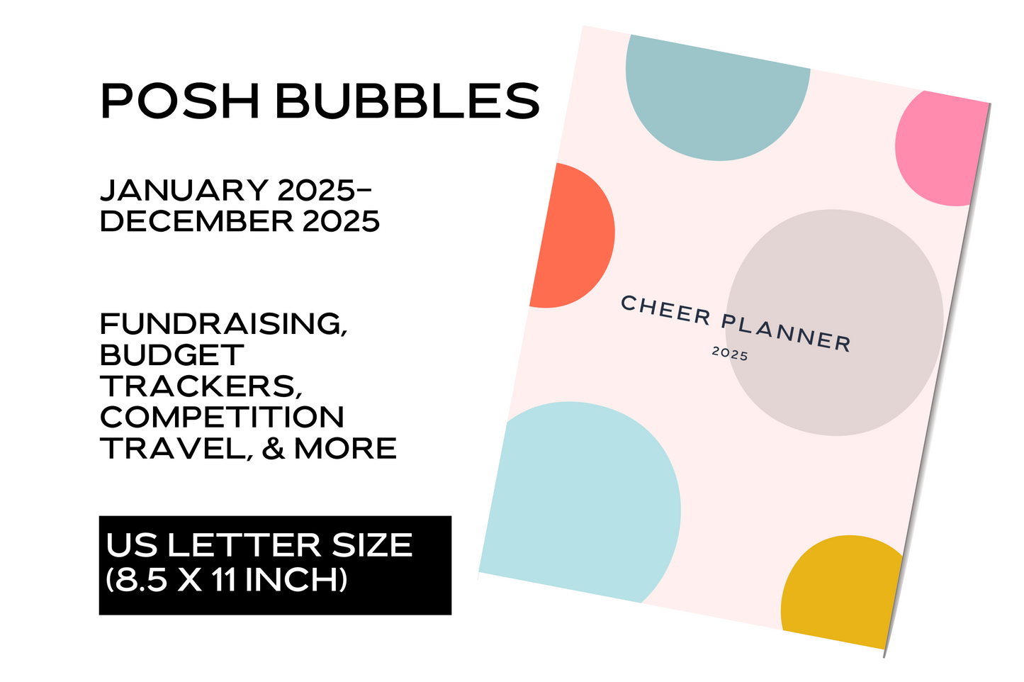 cheer mom ultimate planner 2025 printable