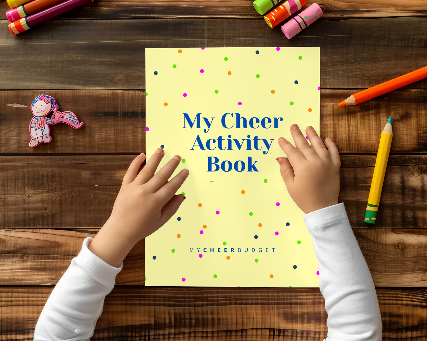 Cheer Activity & Coloring Book | Paperback