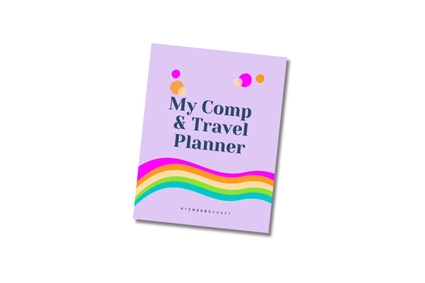 Cheer Competition Travel Planner | Digital Download