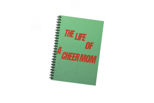 Celebrate your love for cheer, music, and the spirit of competition with this stylish 6x8 inch spiral-bound notebook. Featuring 59 pages of lined paper, it’s the perfect blend of practicality and personality for every competitive cheer mom, show-stopping fangirl, or music era enthusiast. 🎀📓