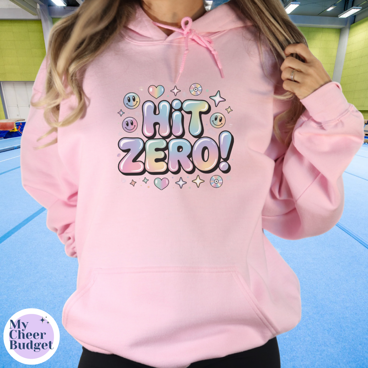 Hit Zero! Custom Pastel Y2K Hoodie - Personalized Hooded Sweatshirt