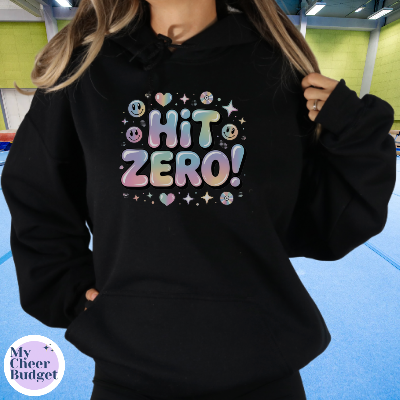 Hit Zero! Custom Pastel Y2K Hoodie - Personalized Hooded Sweatshirt