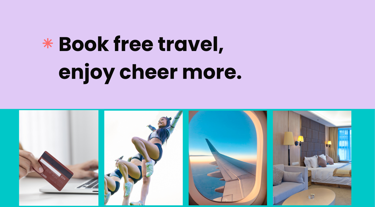 Cheer Parents' Guide to Free Travel: Credit Card Rewards 101 (PRE-ORDER)