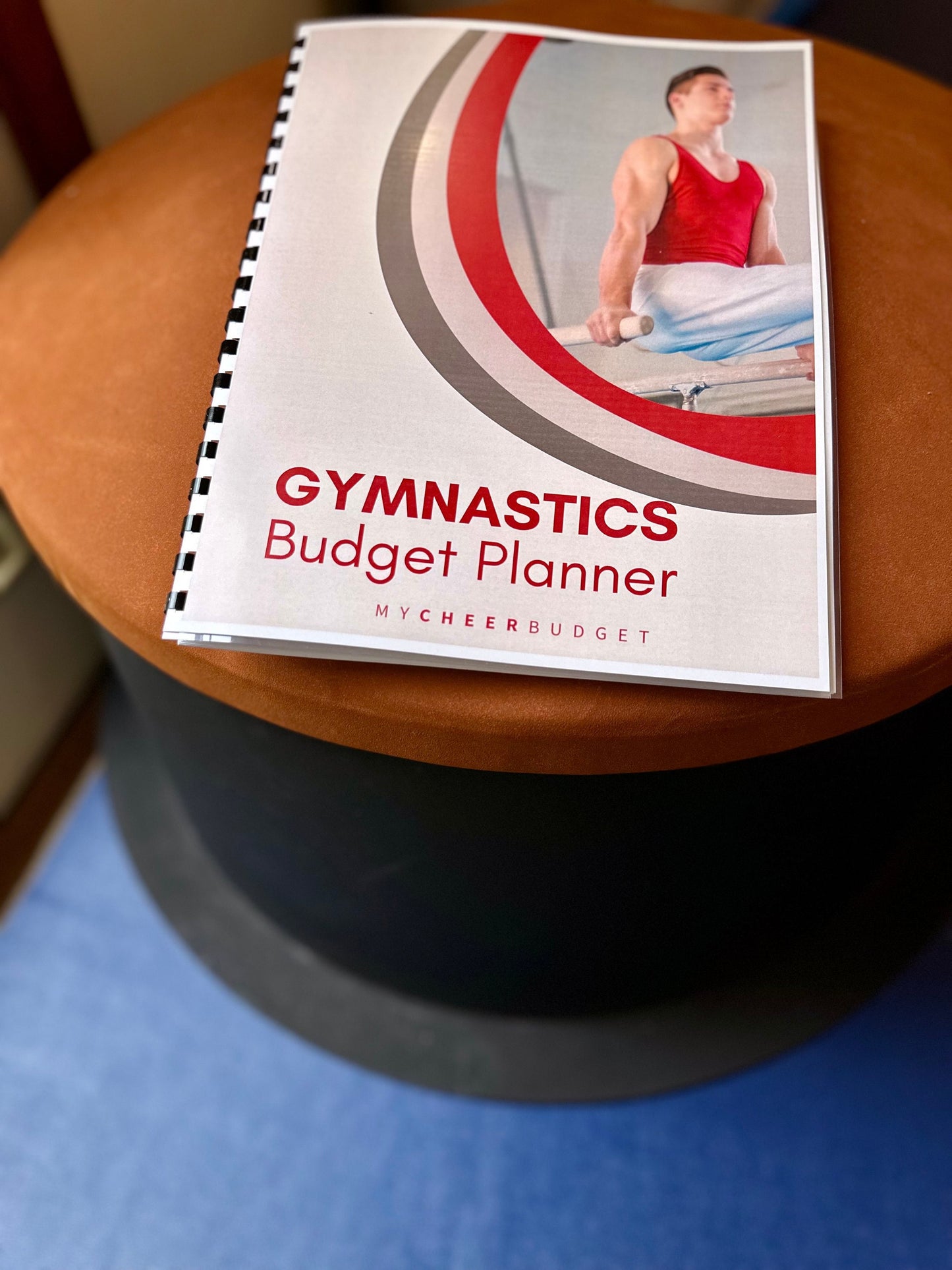 Red Gymnastics Parent Budget Workbook | Digital Download